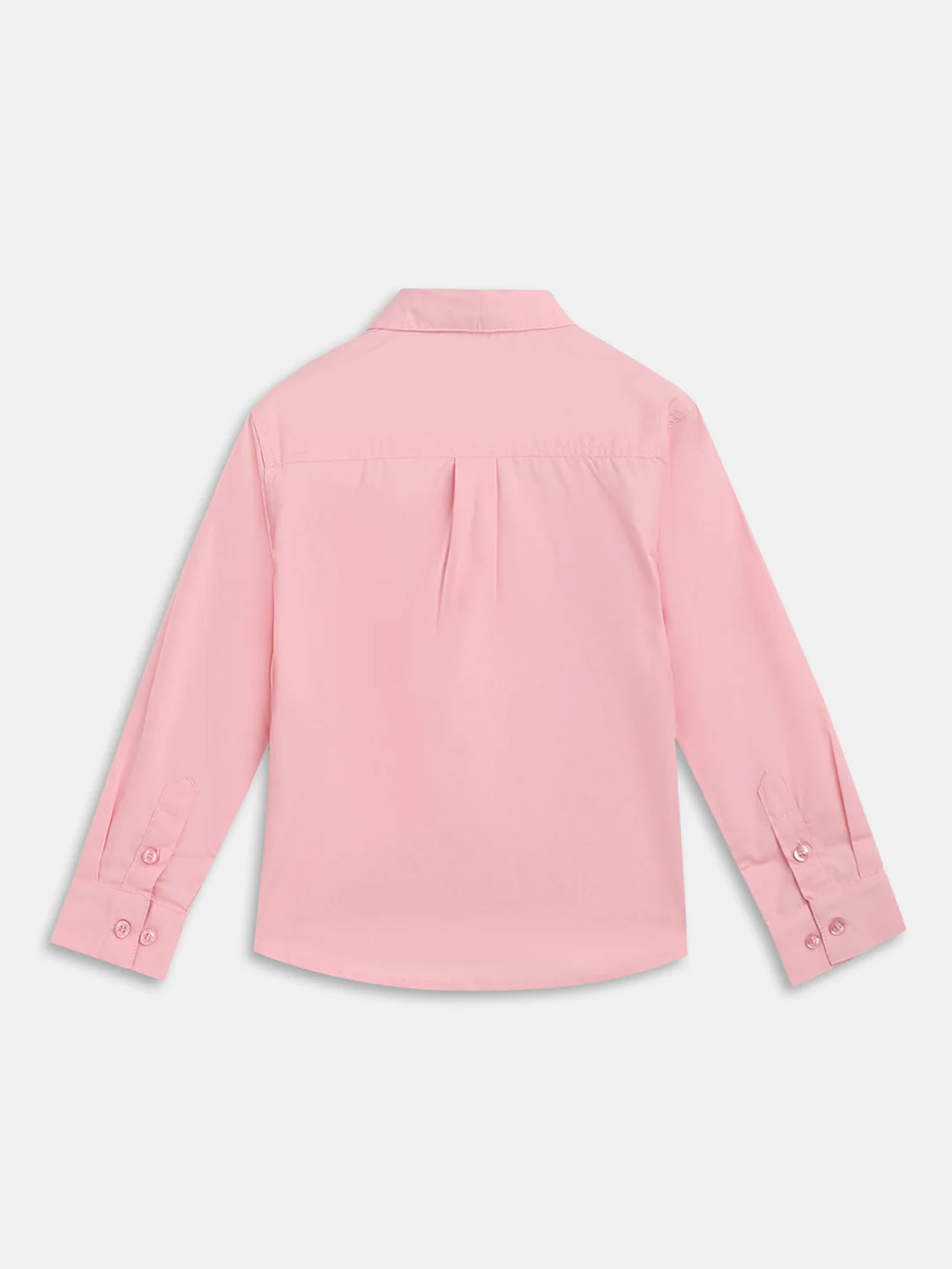 Blue Giraffe Kids Pink Regular Fit Shirt - Image 2