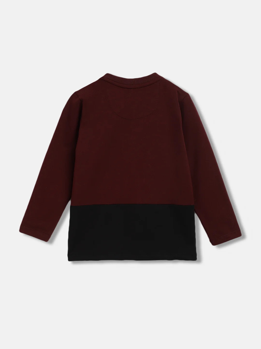 Blue Giraffe Kids Burgundy Fashion Regular Fit Tshirt - Image 2