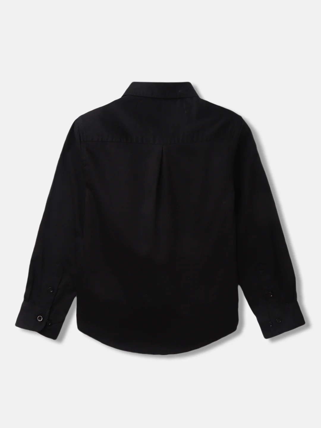 Blue Giraffe Kids Black Fashion Regular Fit Shirt - Image 2