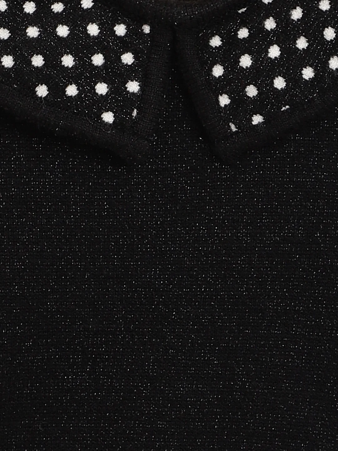 Blue Giraffe Girls Solid Full Sleeves Peter Pan Collar Sweater - Image 4