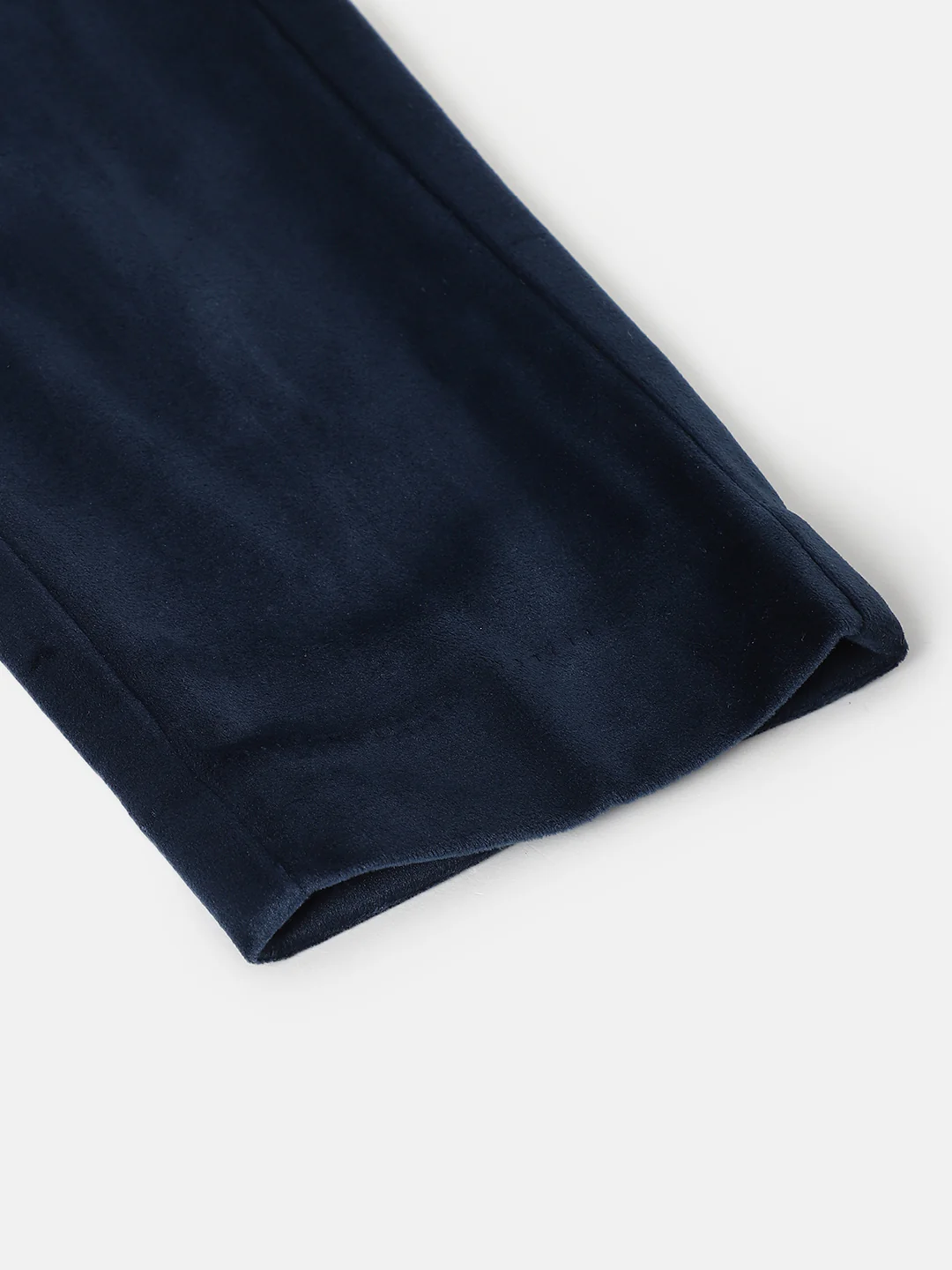Blue Giraffe Boys Blue Solid Regular Fit Trouser - Image 5