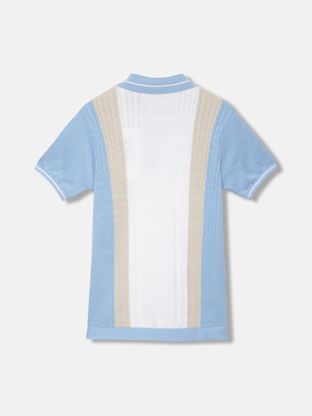 Blue Giraffe Boys Multicolour Colour blocked Polo Collar Short Sleeves Tshirt - Image 2