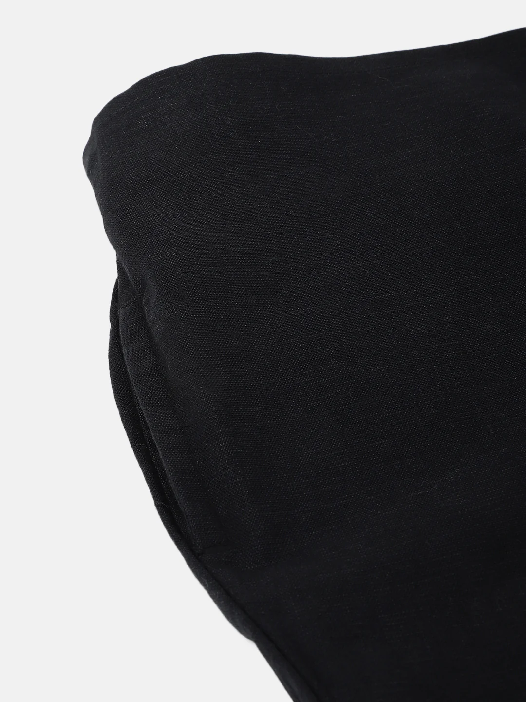Blue Giraffe Girls Black Solid Regular Fit Skirt - Image 5