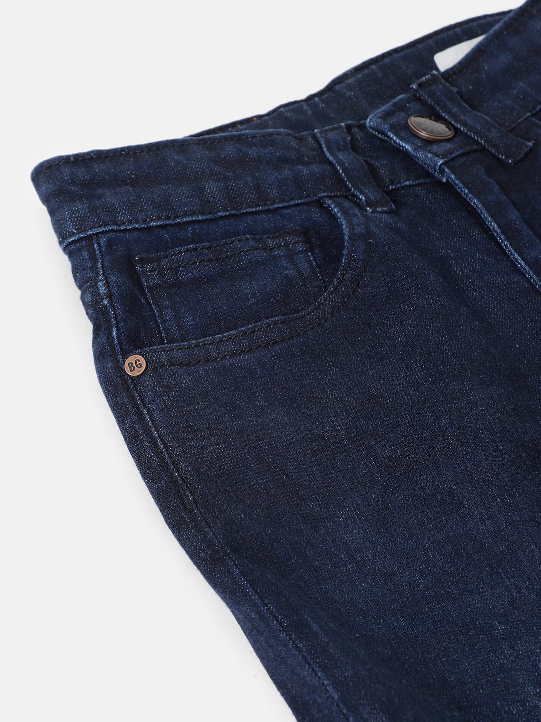 Blue Giraffe Boys Blue Slim Fit Jeans - Image 4