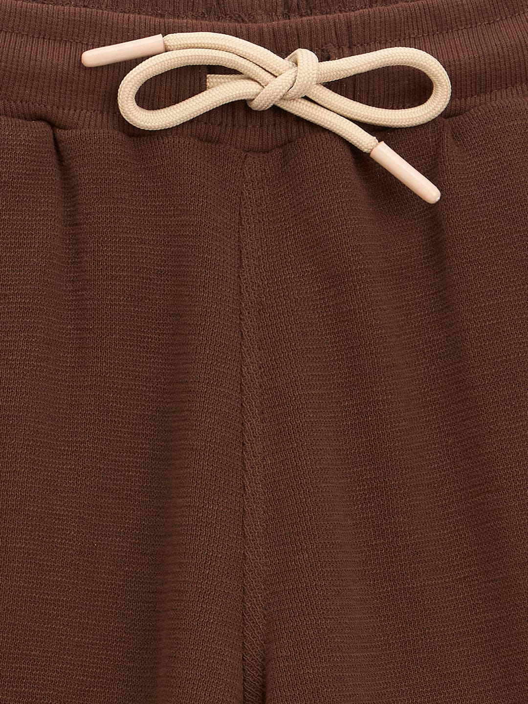 Blue Giraffe Boys Brown Regular Fit Solid Jogger - Image 3