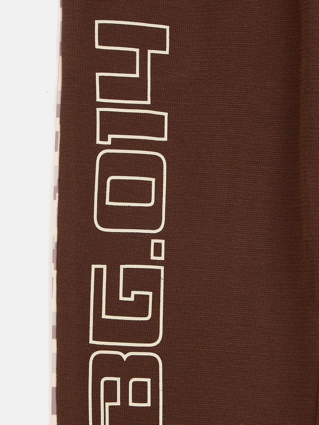 Blue Giraffe Boys Brown Regular Fit Solid Jogger - Image 4