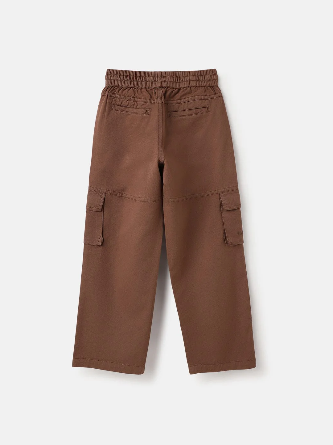 Blue Giraffe Boys Brown Regular Fit Washed Jogger - Image 2