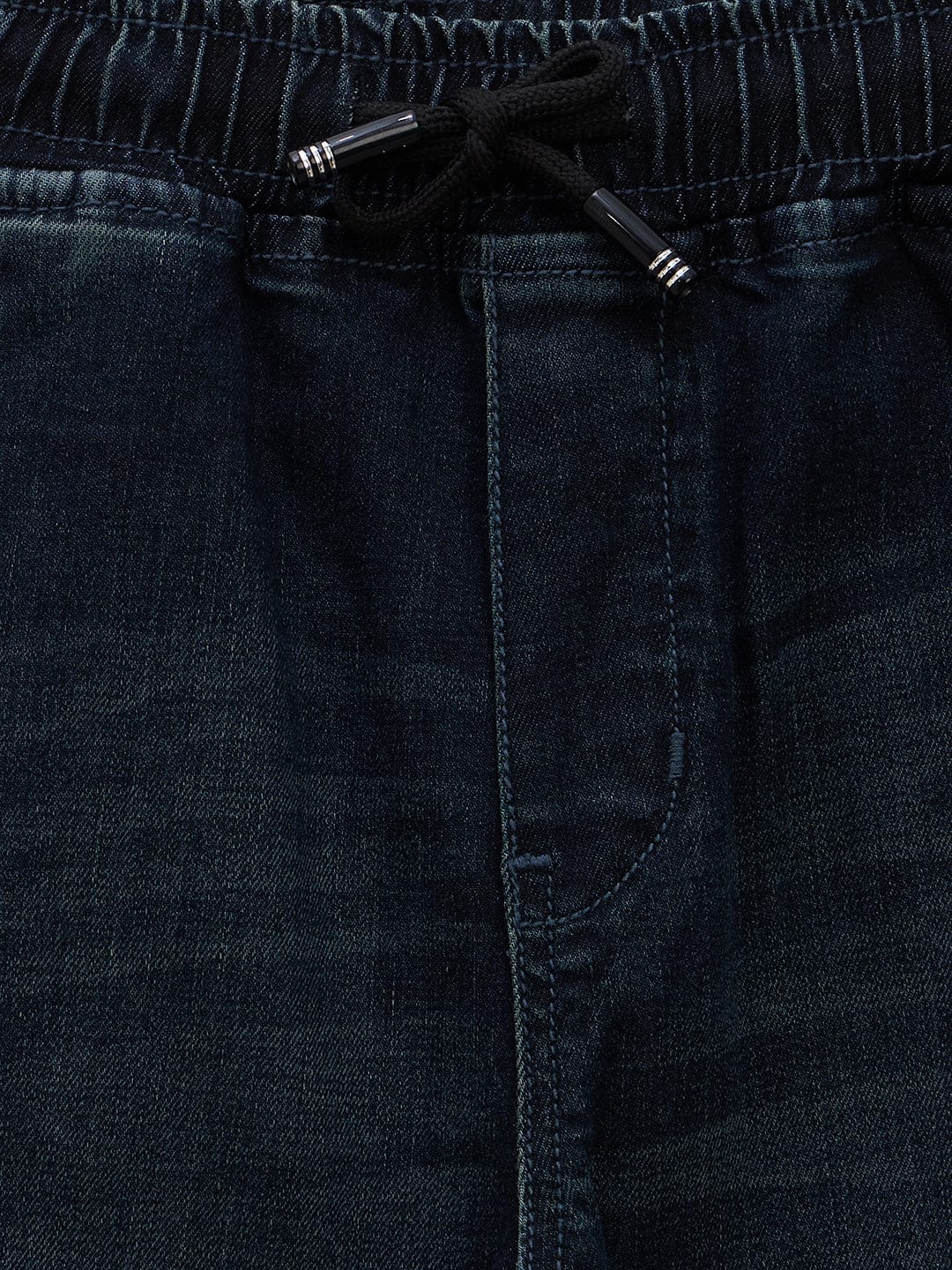 Blue Giraffe Boys Blue Relaxed Fit Solid Jeans - Image 4