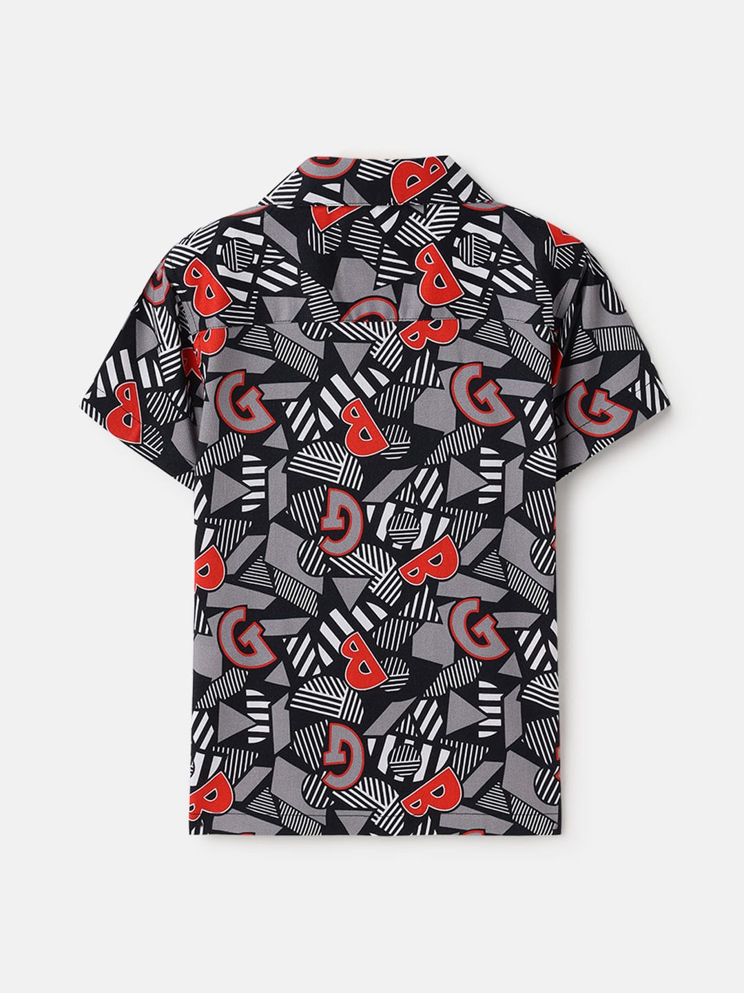 Blue Giraffe Kids Multi Regular Fit Printed Shirt - Image 2
