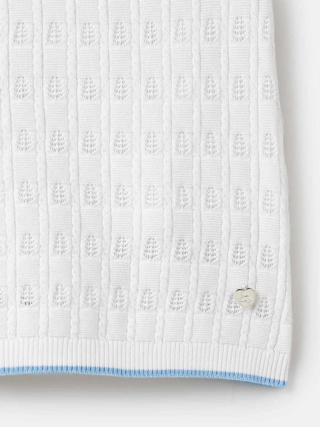 Blue Giraffe Girls White Regular Fit Solid Skirt - Image 4