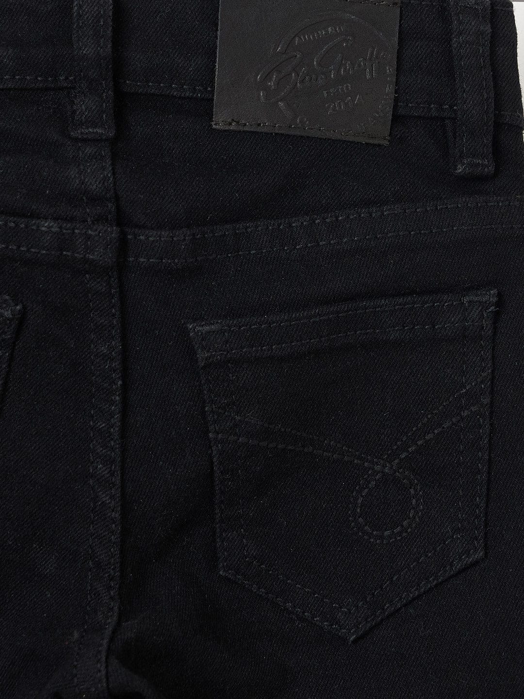 Blue Giraffe Boys Black Jeans - Image 4