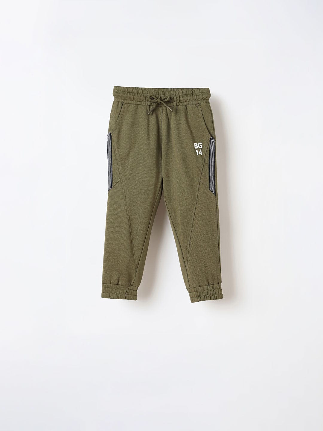 Blue Giraffe Boys Olive Jogger - Image 2