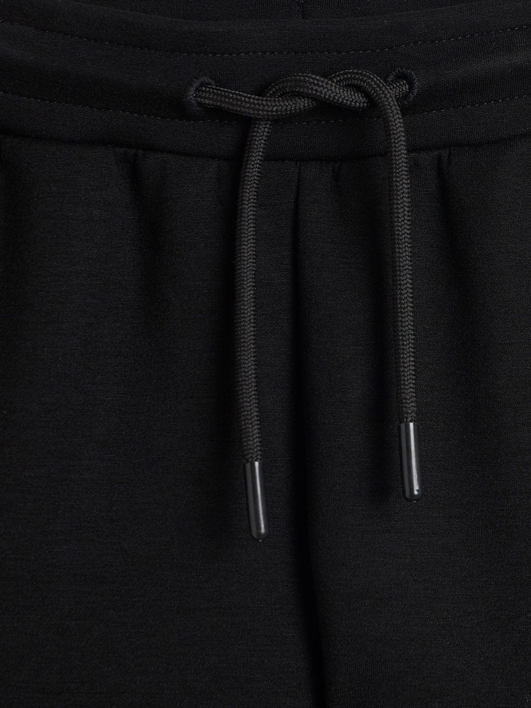 BLUE GIRAFFE Boys Black Blended Embellished Sweatpant - Image 3