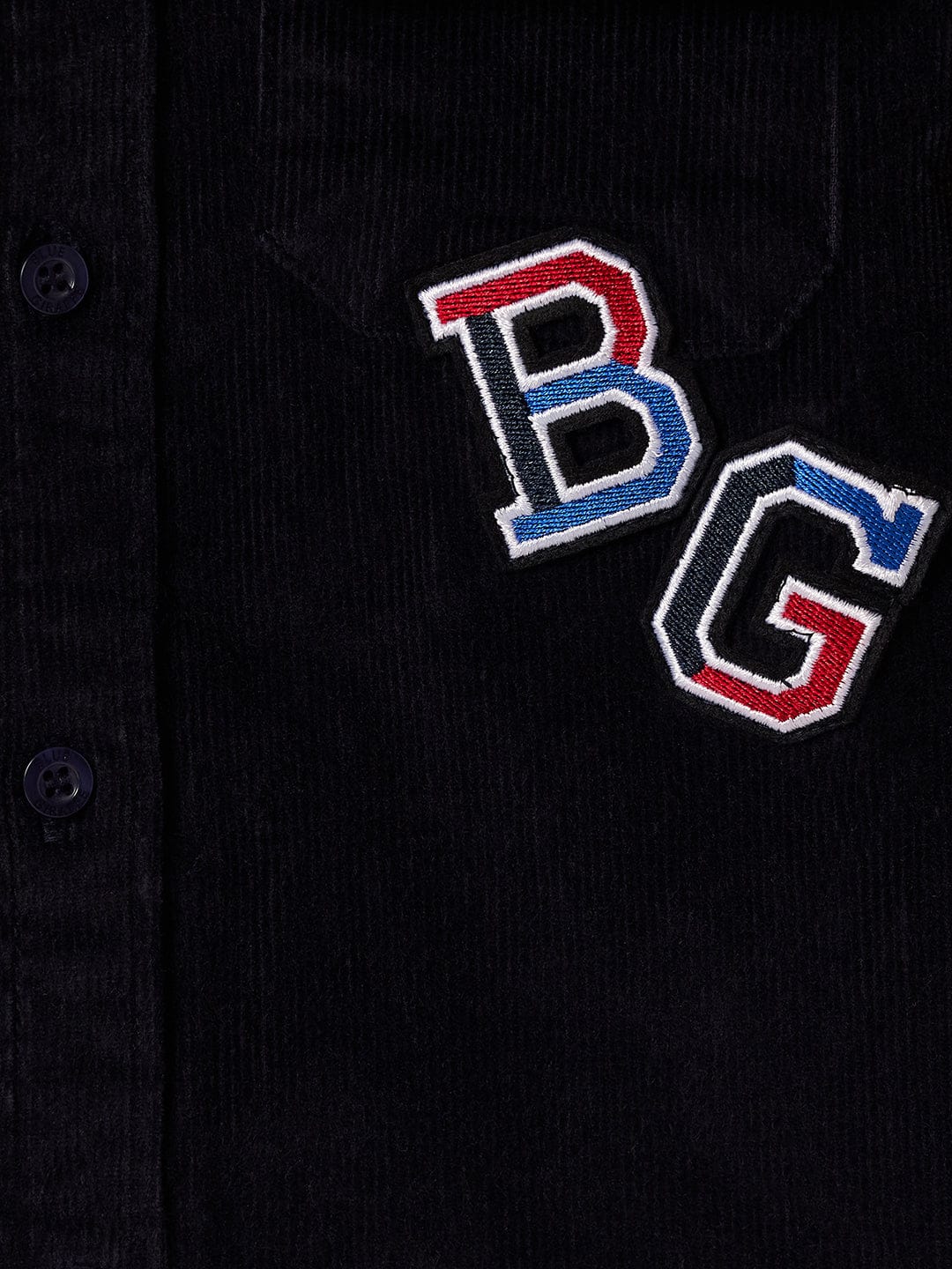 Blue Giraffe Boys Blue Solid Collar Shirt - Image 4