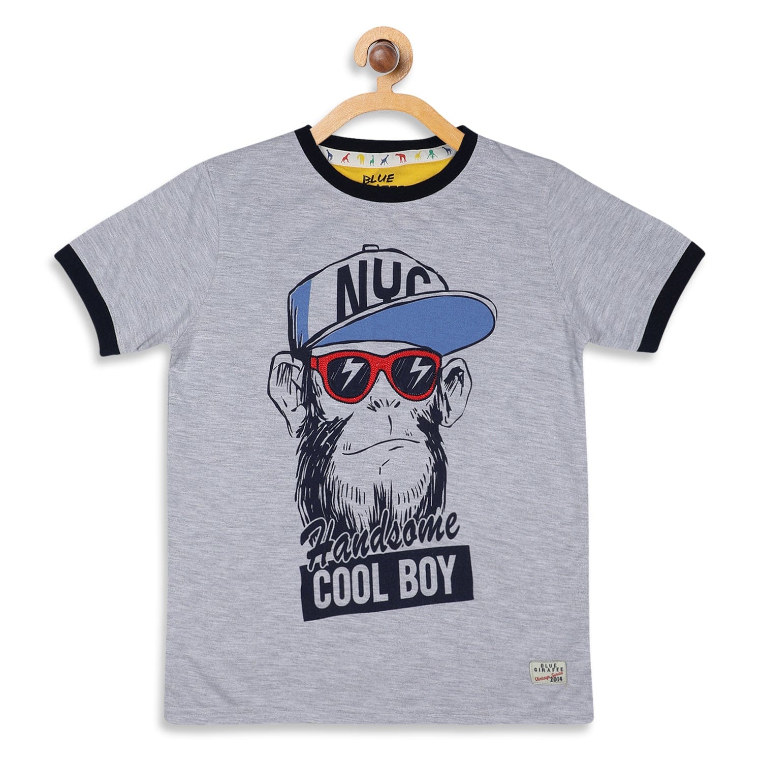 Blue Giraffe Boys Tshirt