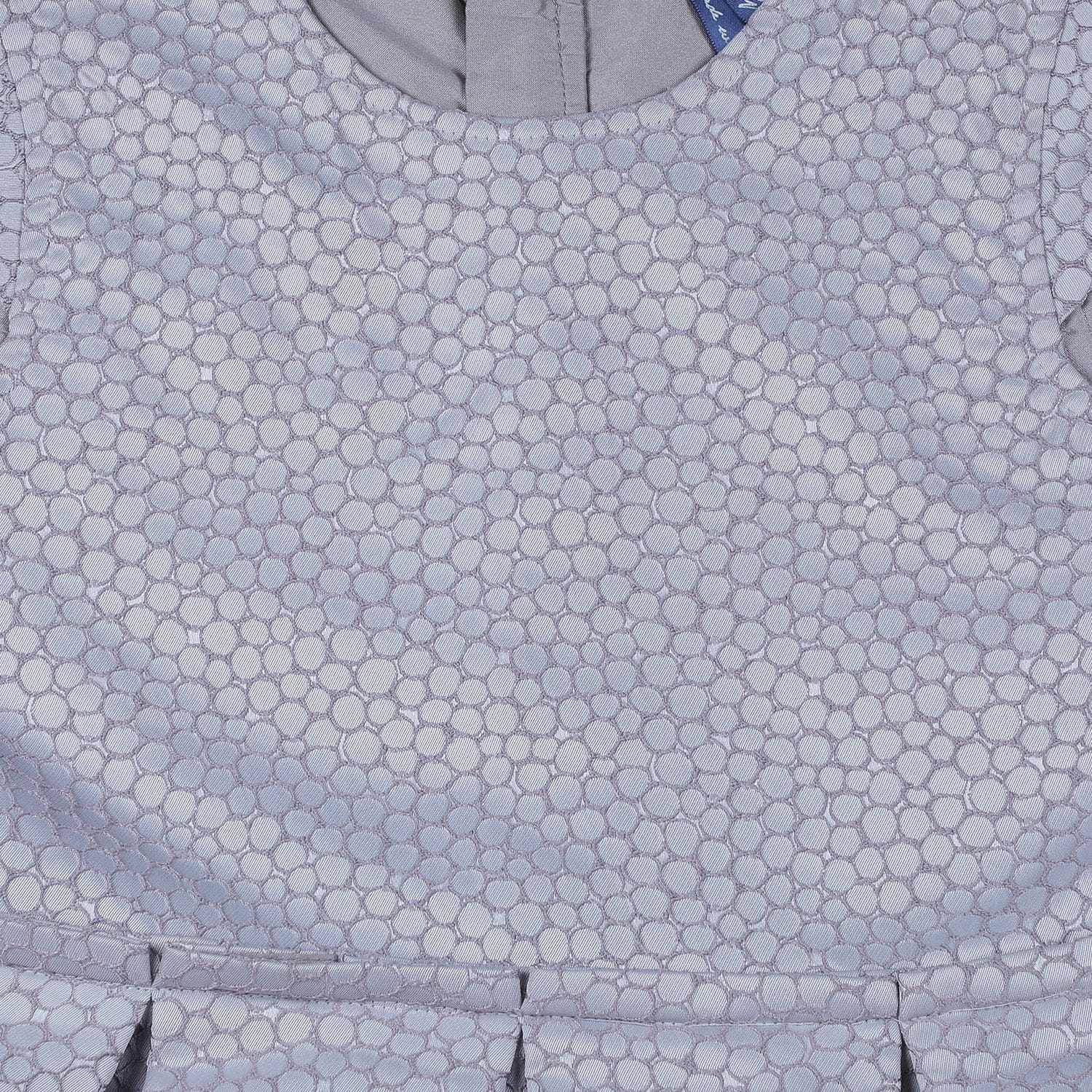 Blue Giraffe Girls Dress - Image 3