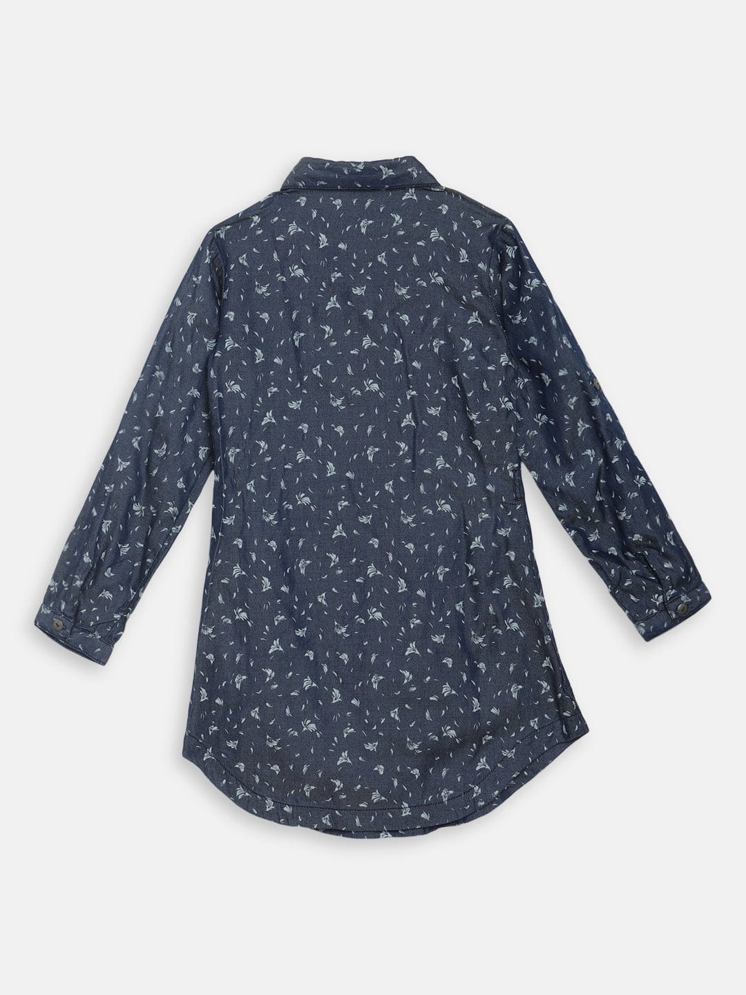 Blue Giraffe Girls Dress - Image 2