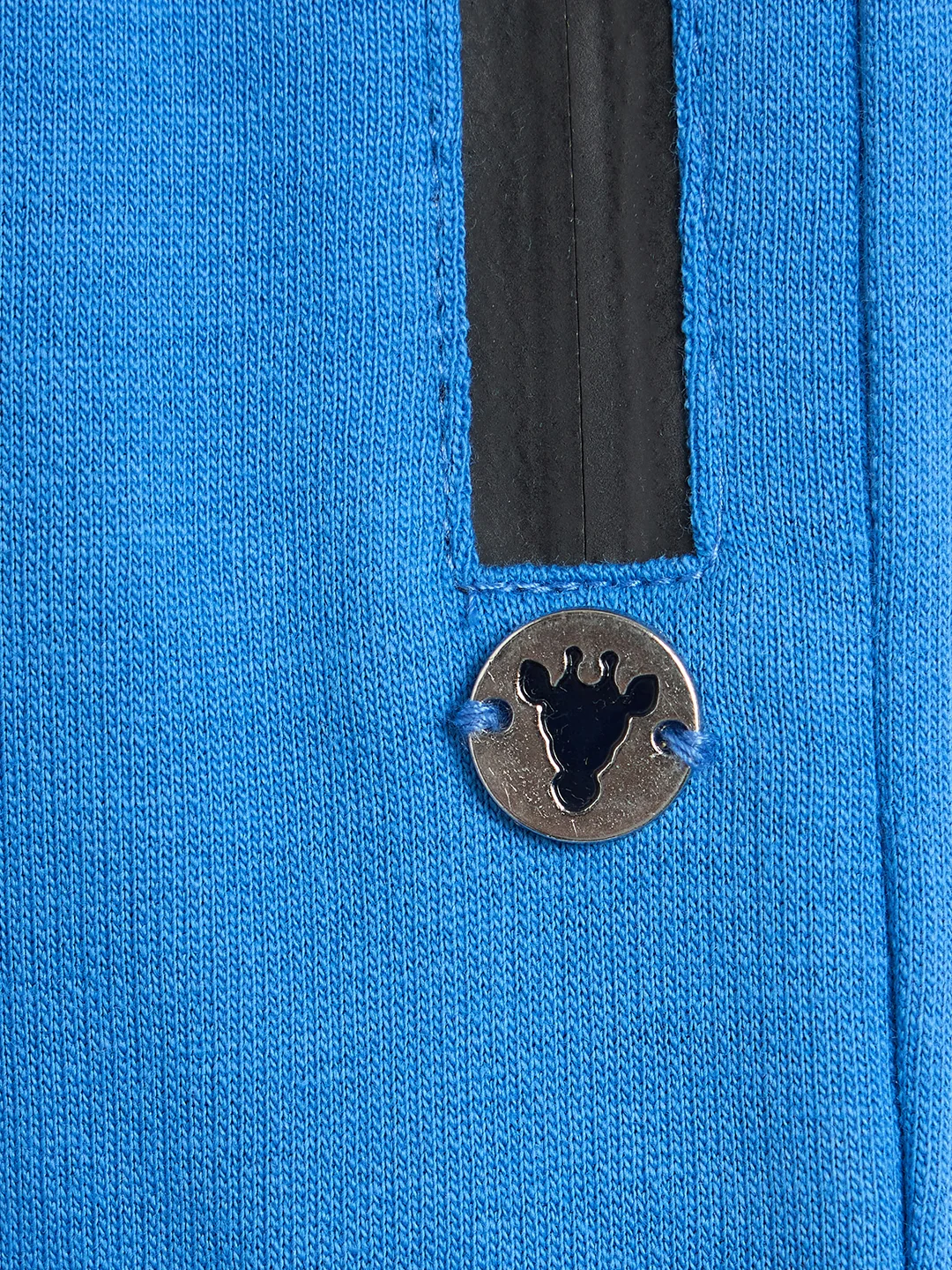 Blue Giraffe Boys Blue Solid Regular Fit Pure Cotton Jogger - Image 5