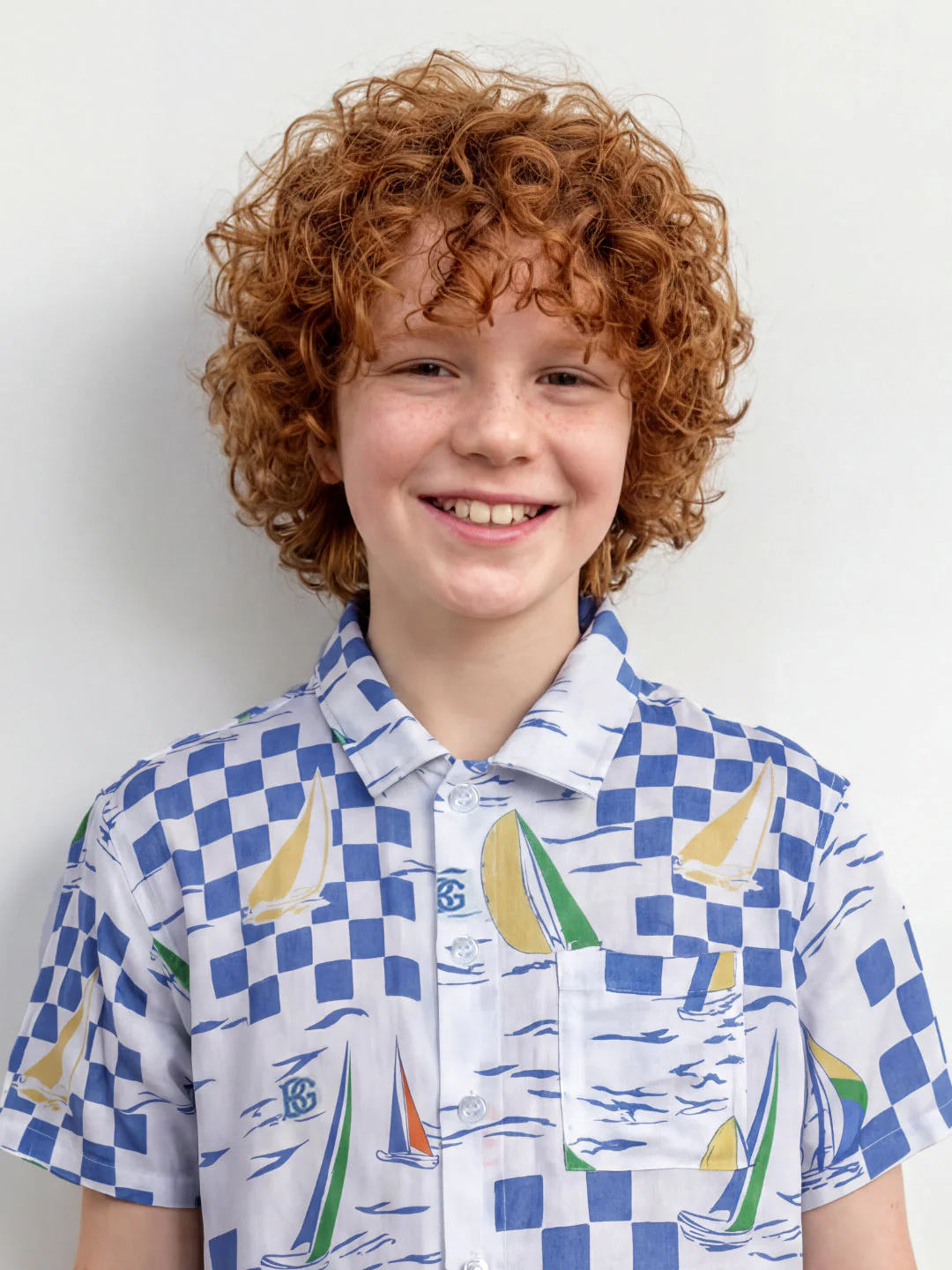 Blue Giraffe Boys Multi Printed Regular Fit Shirt - Image 4
