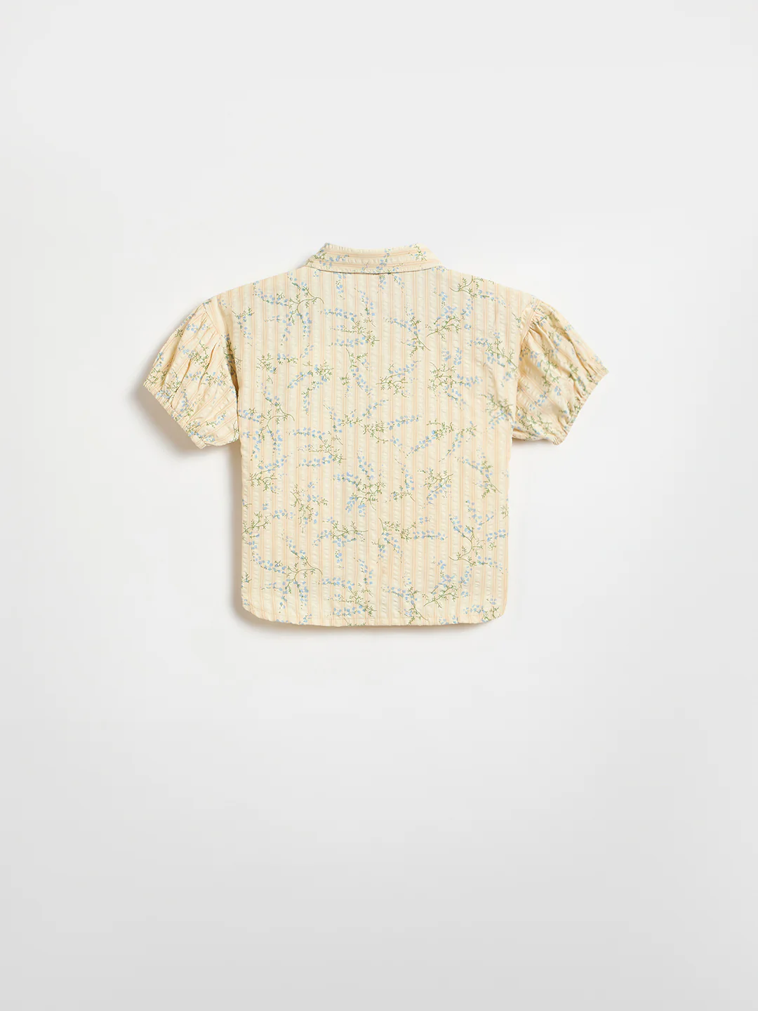 Blue Giraffe Girls Beige Printed Regular Fit Top - Image 3