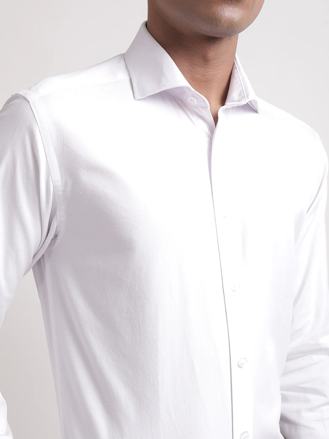 Bruun & Stengade White Slim Fit Shirt - Image 5