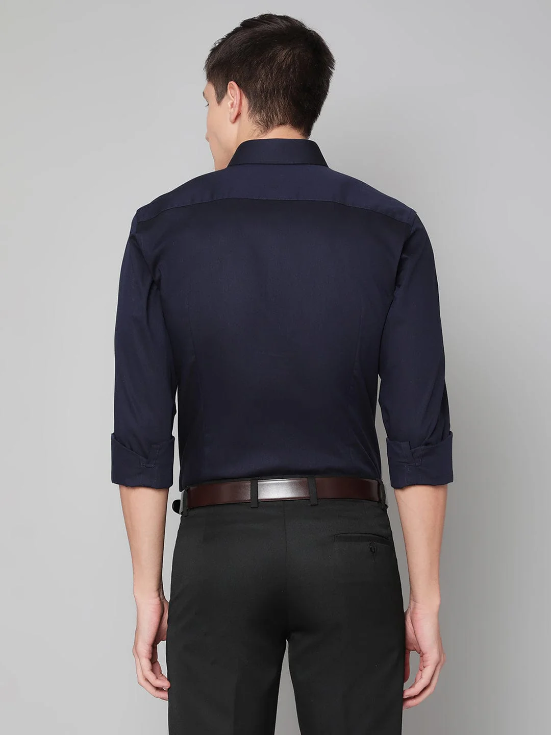 Bruun & Stengade Men Cutaway Collar Shirt - Image 4