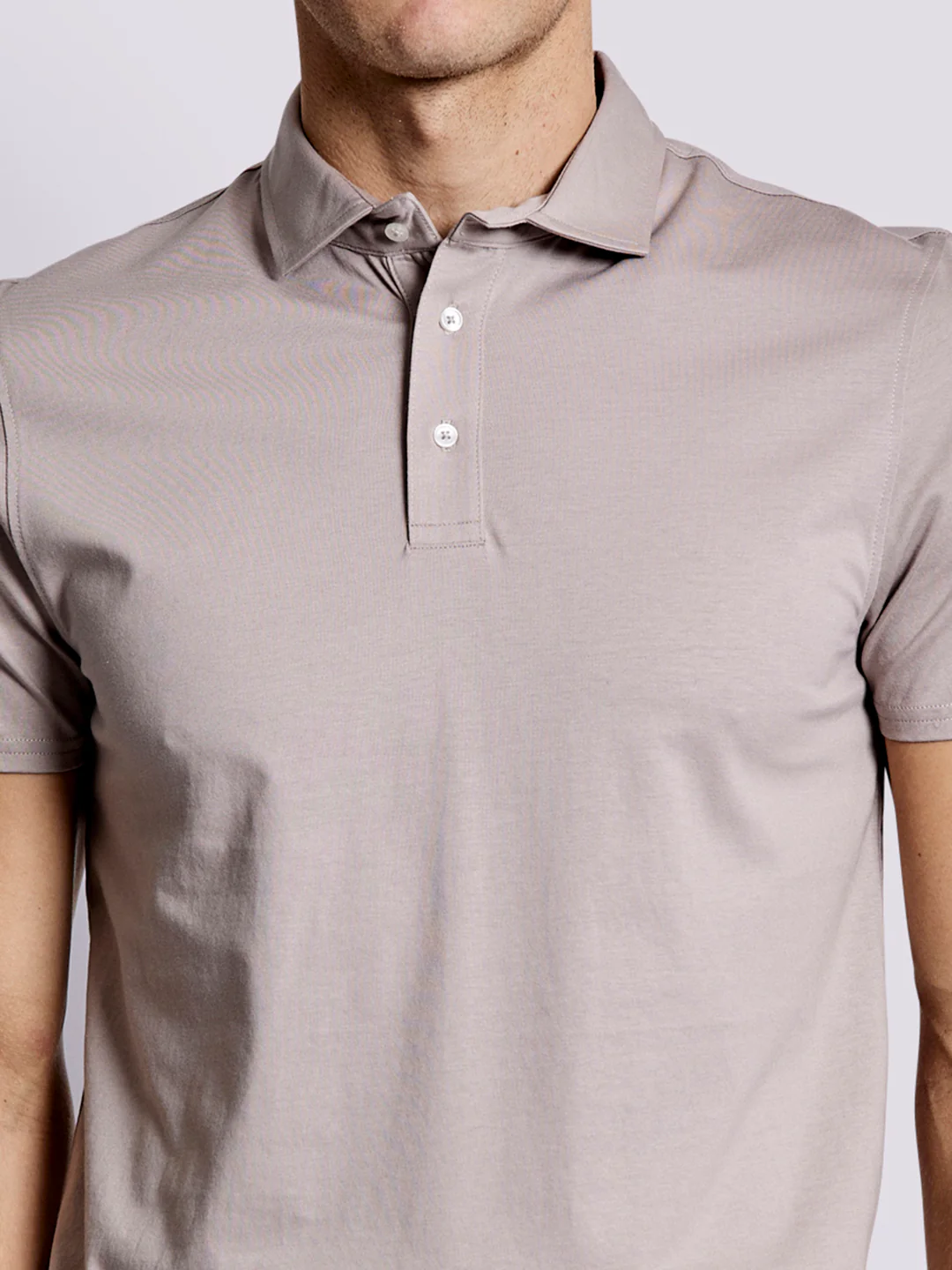 Bruun & Stengade Men Brown Solid Polo TShirt - Image 3