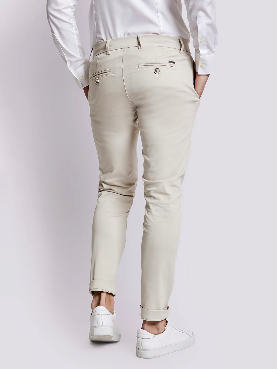 Bruun & Stengade Men Kit Solid Slim Fit Trouser - Image 3