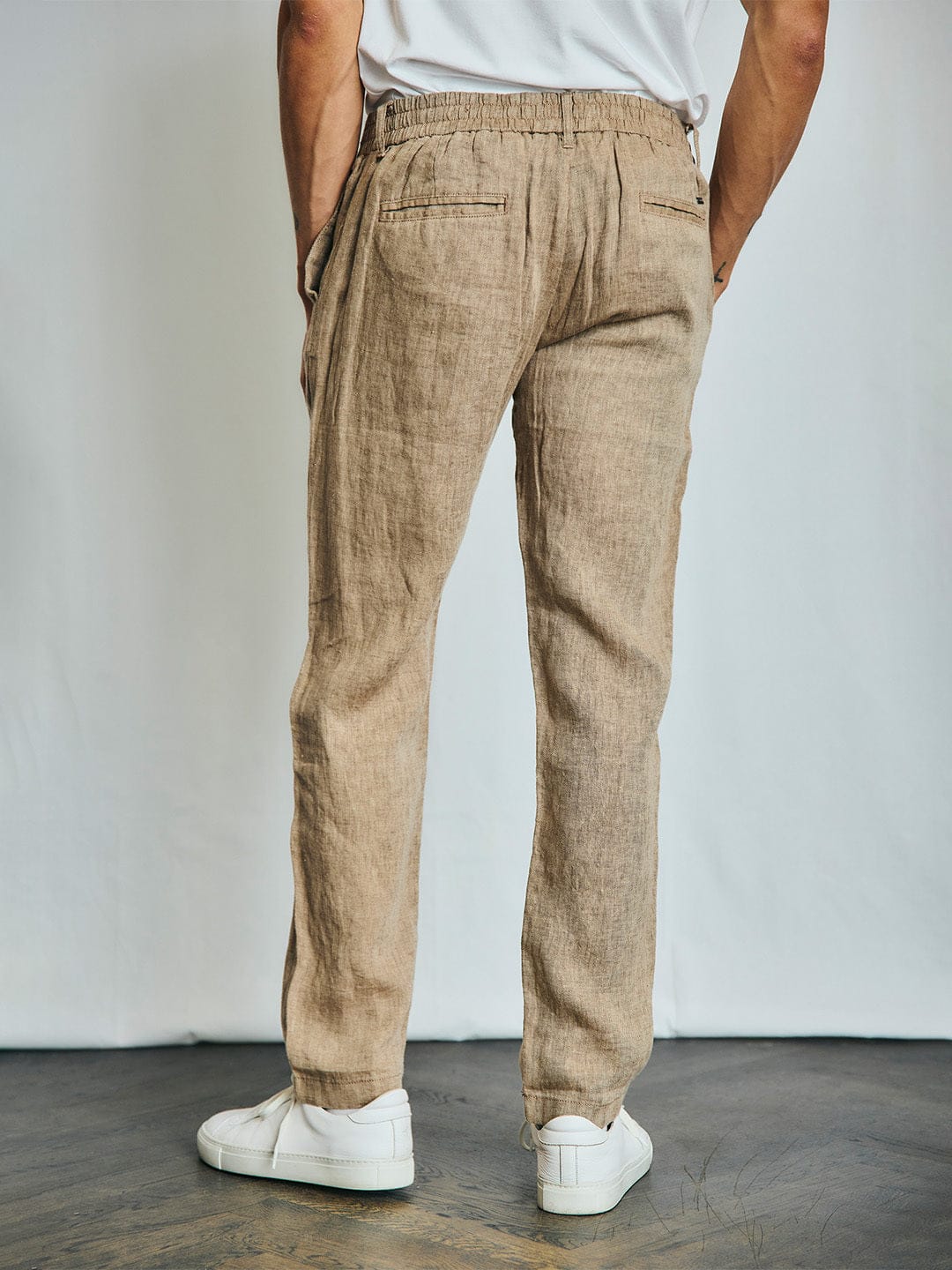 Bruun & Stengade Men Brown Regular Fit Solid Trouser - Image 3