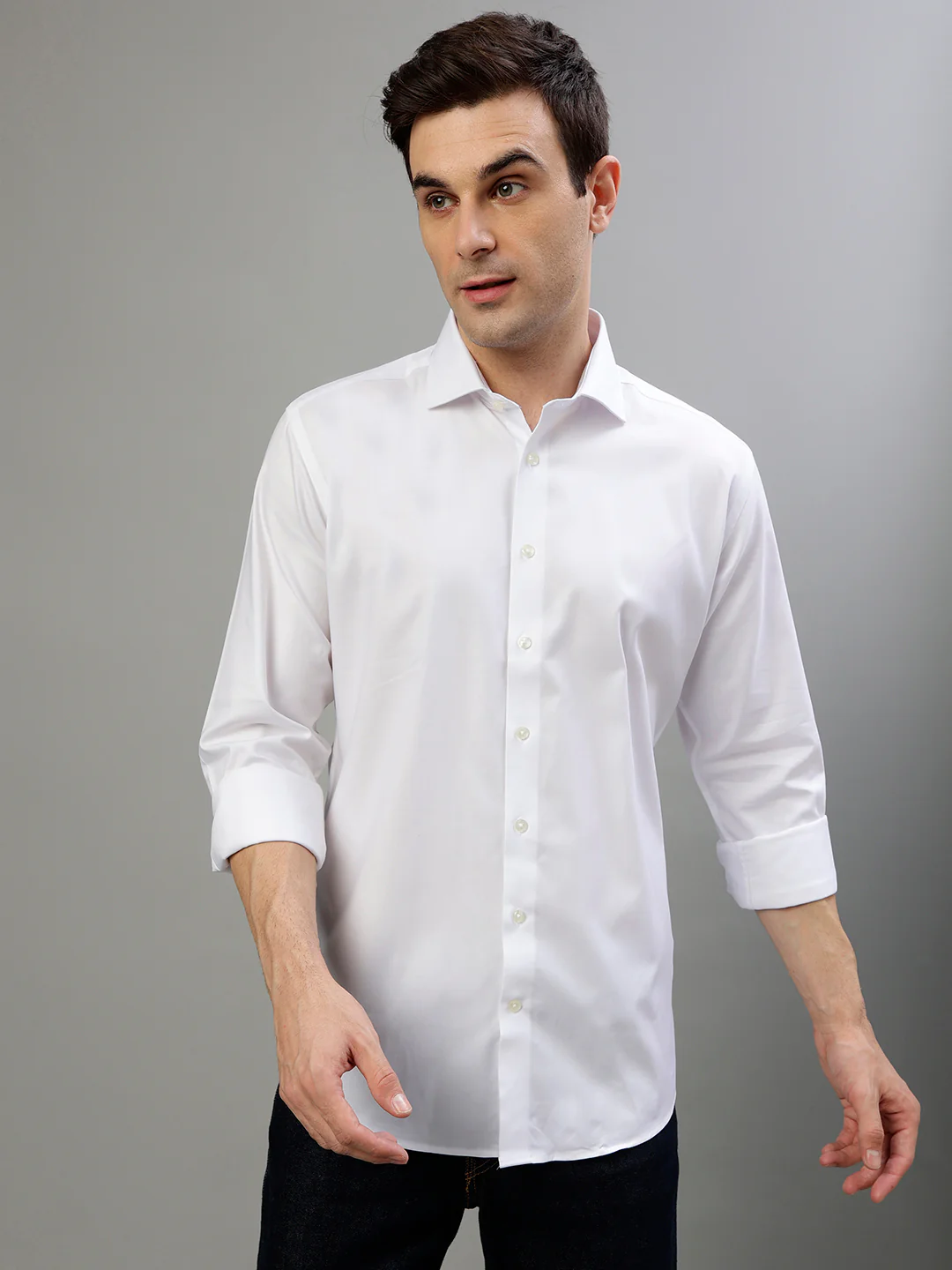 Bruun & Stengade White Fashion Slim Fit Shirt - Image 2