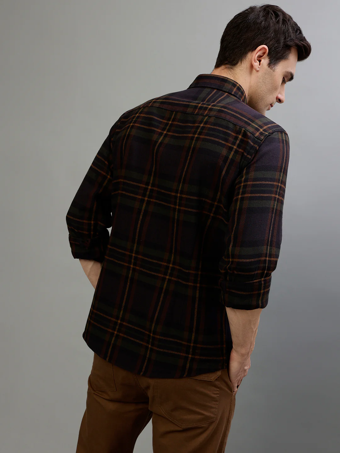 Bruun & Stengade Multi Fashion Checked Regular Fit Shirt - Image 4