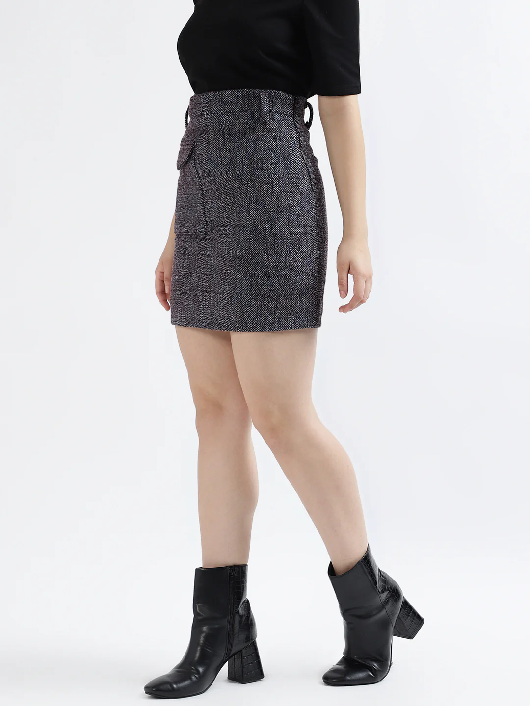 Centre Stage Women Solid Skirt - Image 2