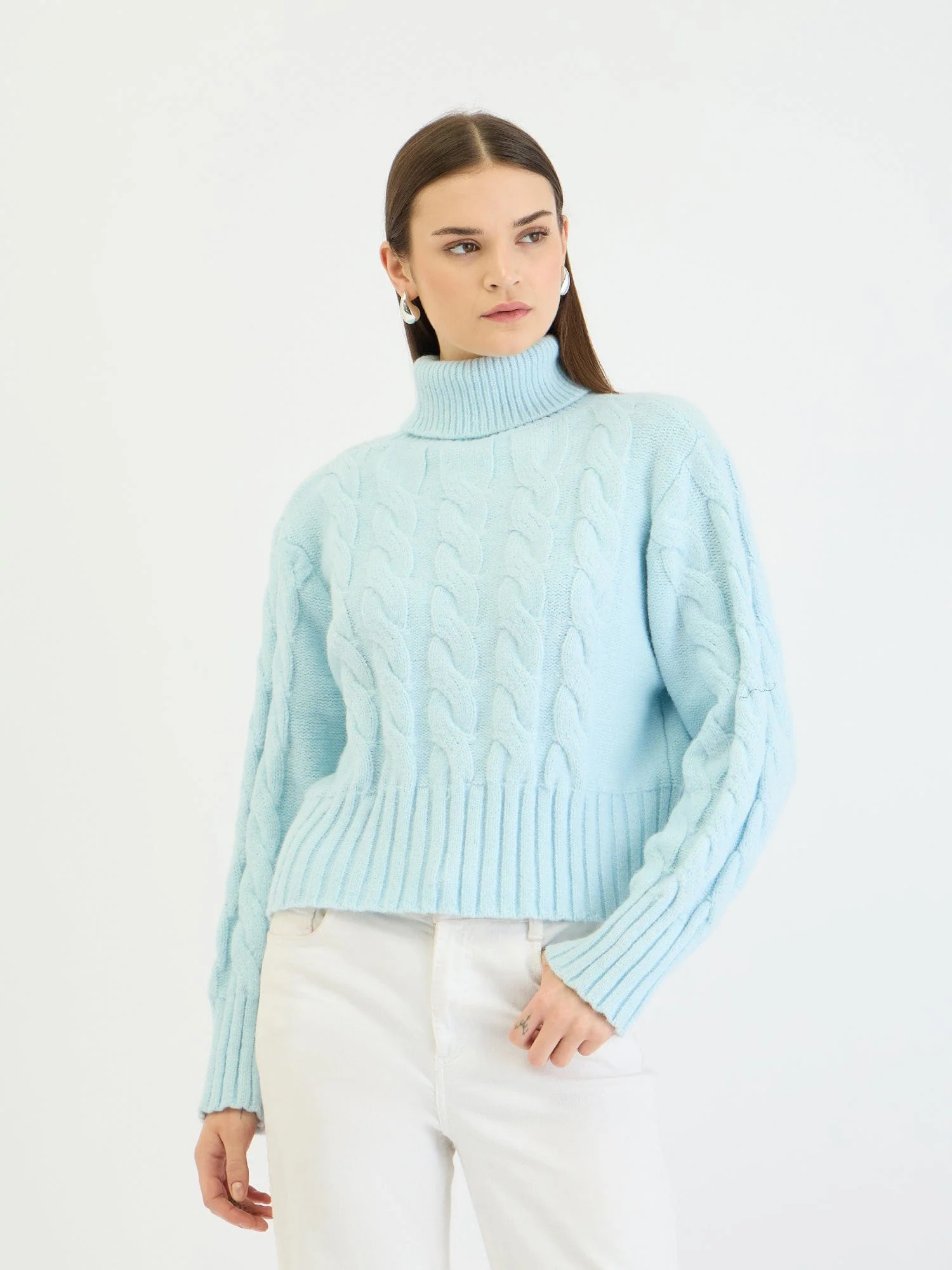 Centrestage Women Blue Sweater