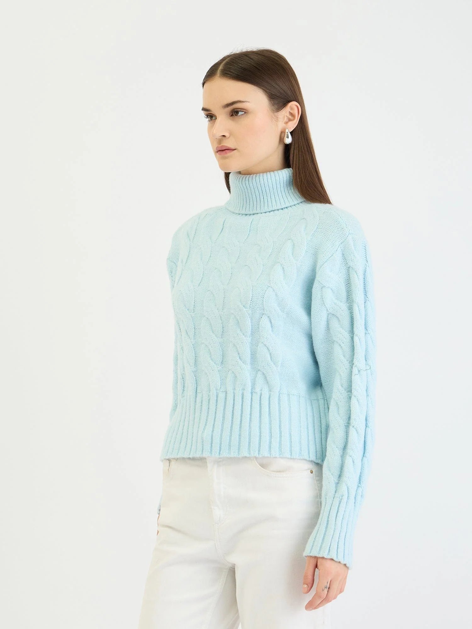 Centrestage Women Blue Sweater - Image 5
