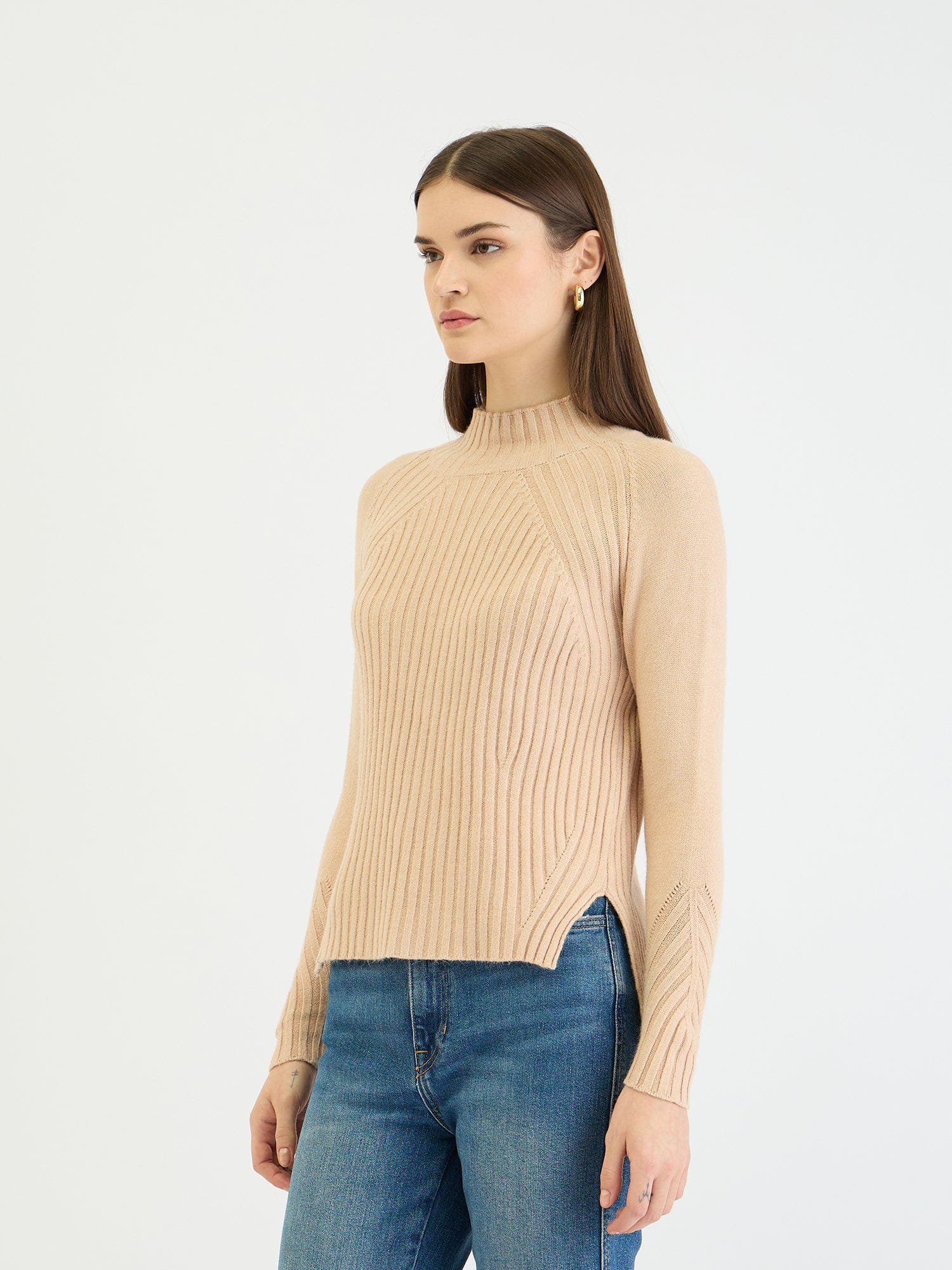 Centrestage Women Beige Sweater - Image 5