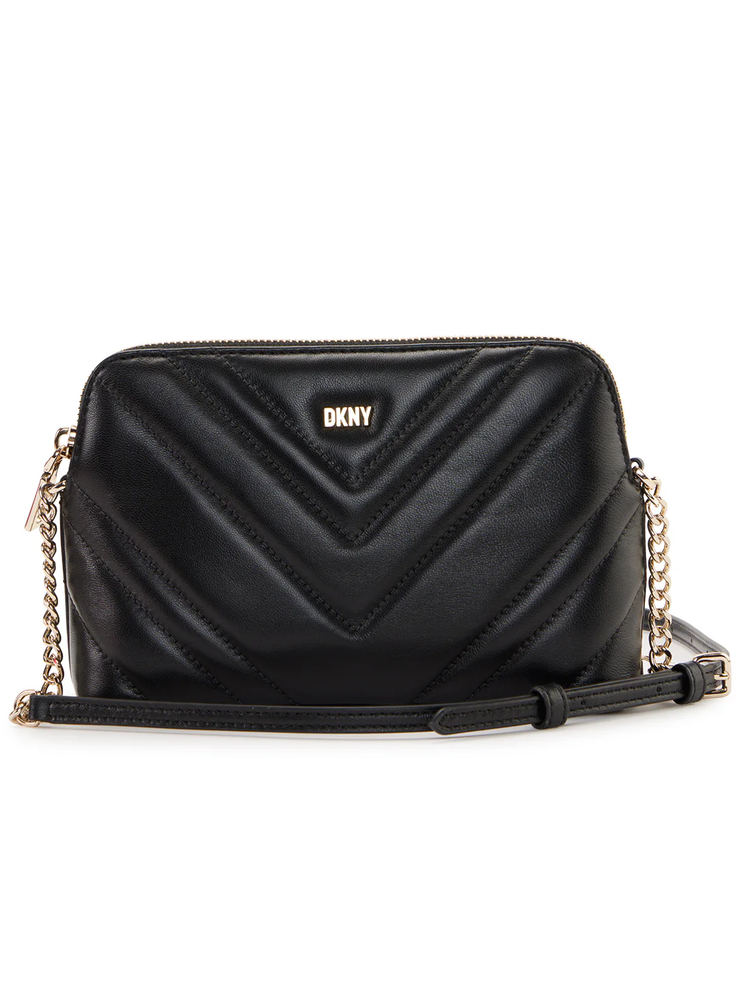 DKNY Women Black Solid Crossbody Bags - Image 3
