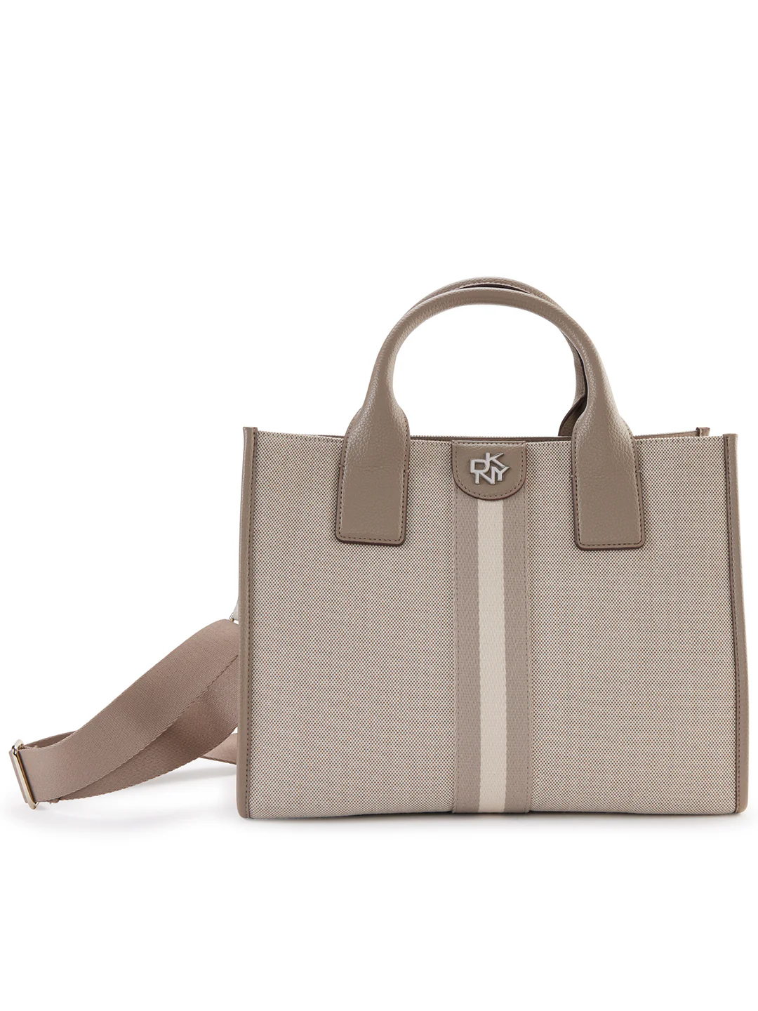DKNY Women Off White Printed Handbags - Image 3