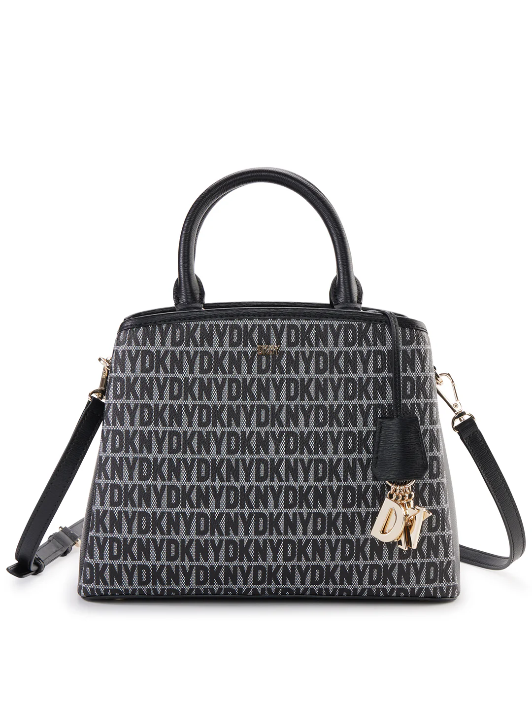 DKNY Women Black Printed Crossbody Bags