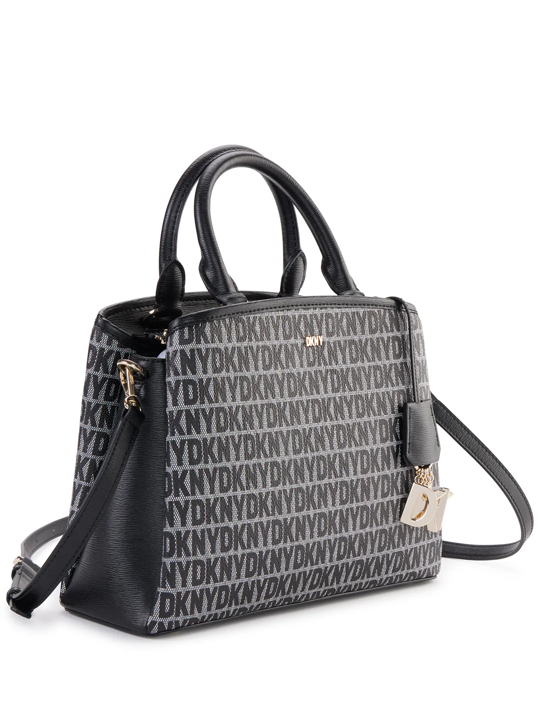 DKNY Women Black Printed Crossbody Bags - Image 4