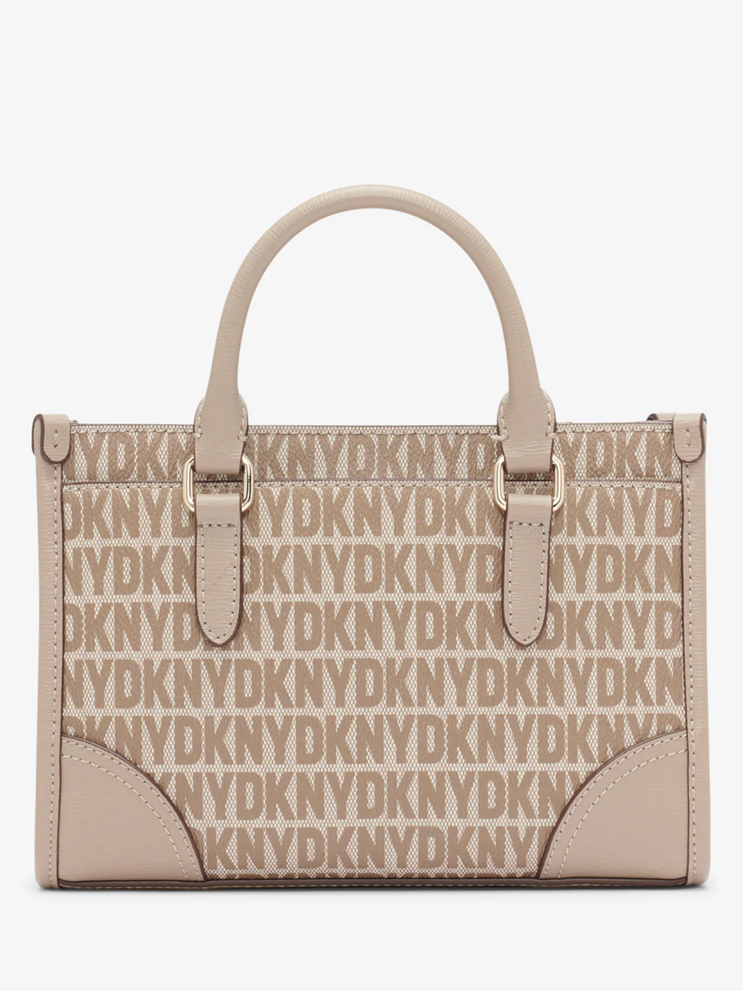 DKNY Women Beige Printed Handbags - Image 3