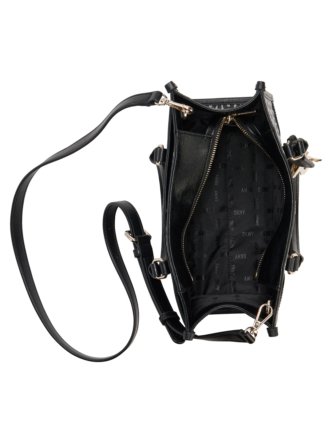 DKNY Women Black Printed Crossbody Bags - Image 4