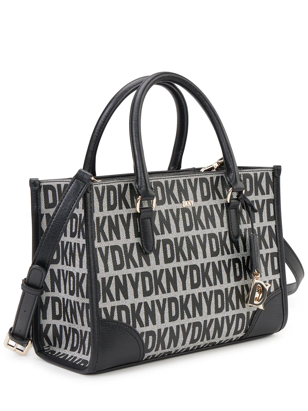 DKNY Women Black Printed Crossbody Bags - Image 6
