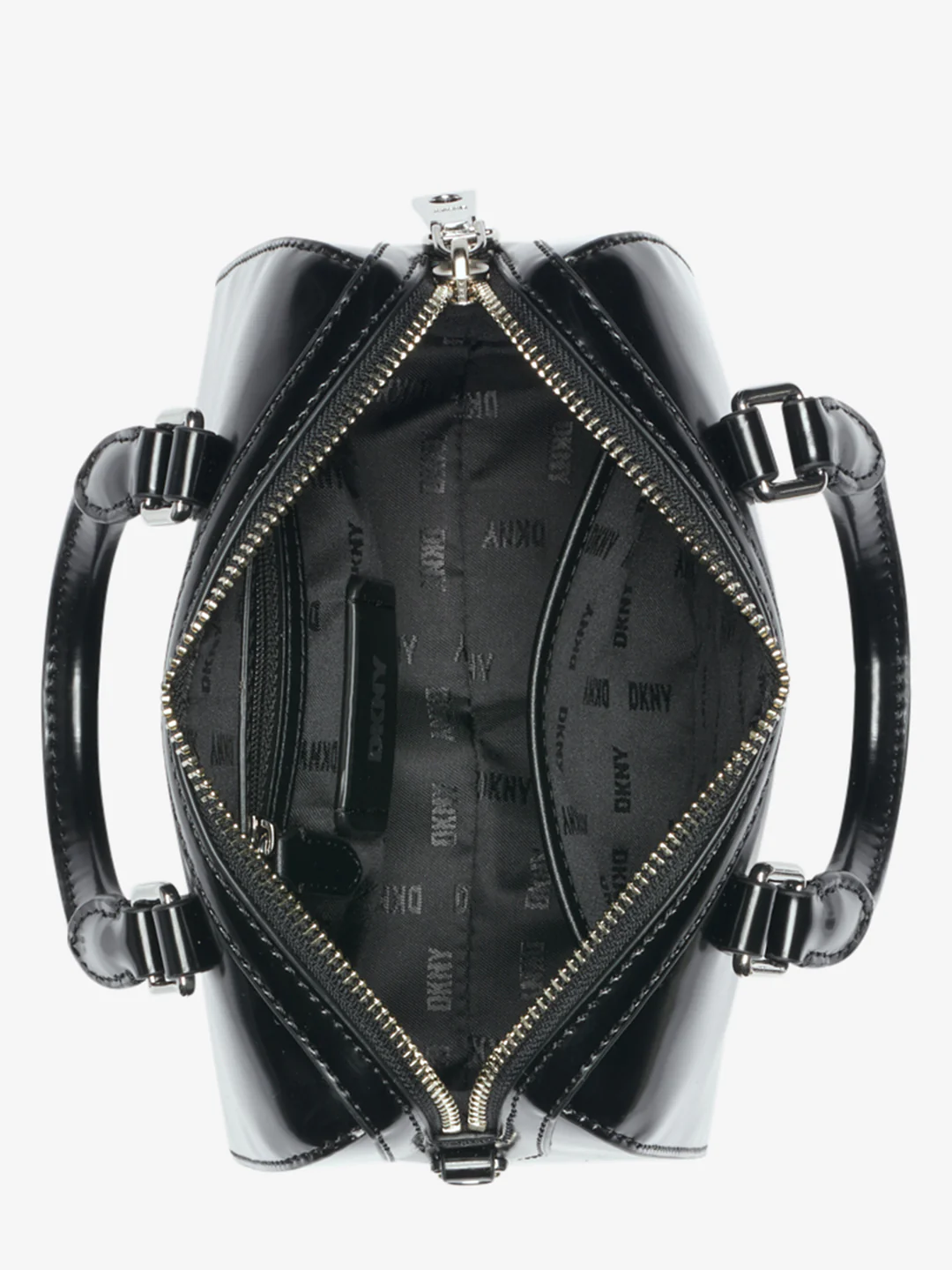DKNY Women Black Solid Handbags - Image 2