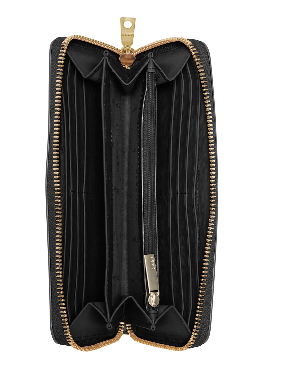 DKNY Women Black Solid Wallet - Image 5
