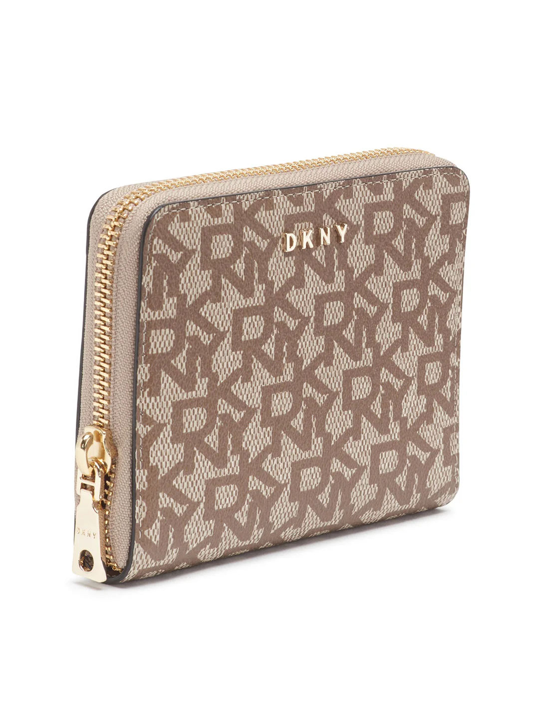 DKNY Women Beige Printed Wallet - Image 2