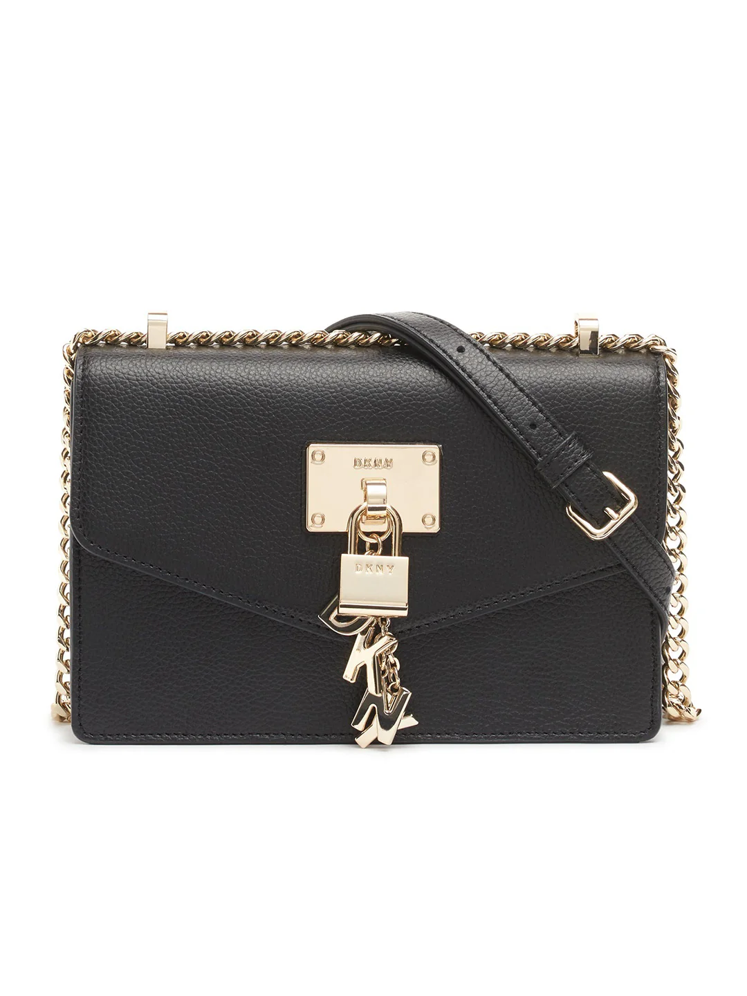 DKNY Women Black Solid Crossbody Bags