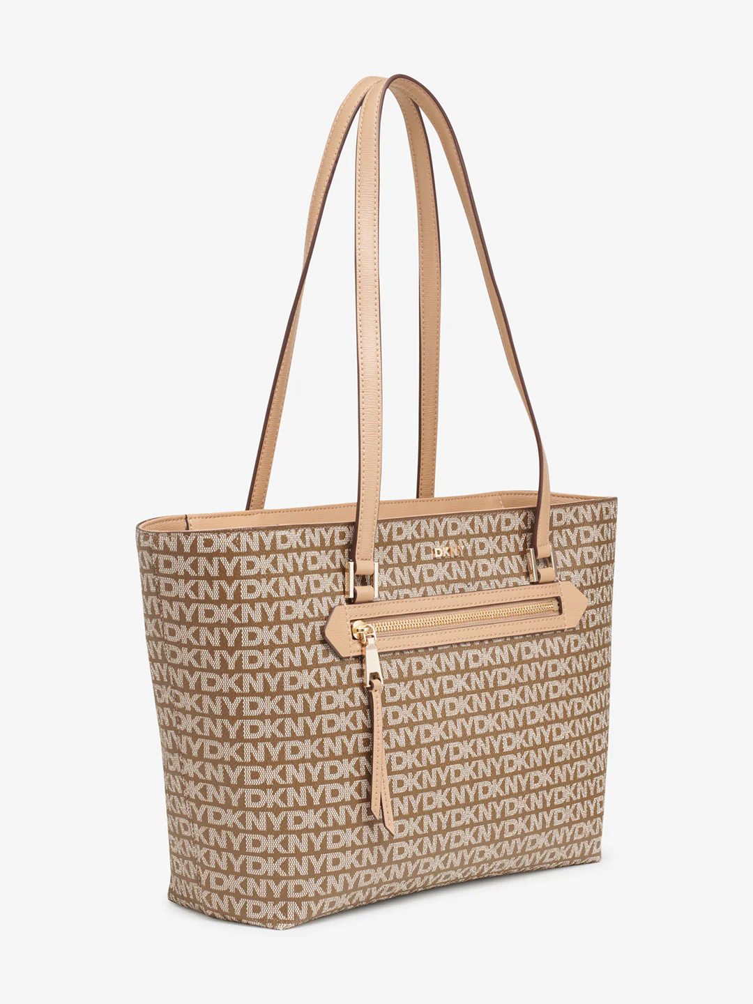 Dkny Women Brown Printed Tote Bags - Image 2