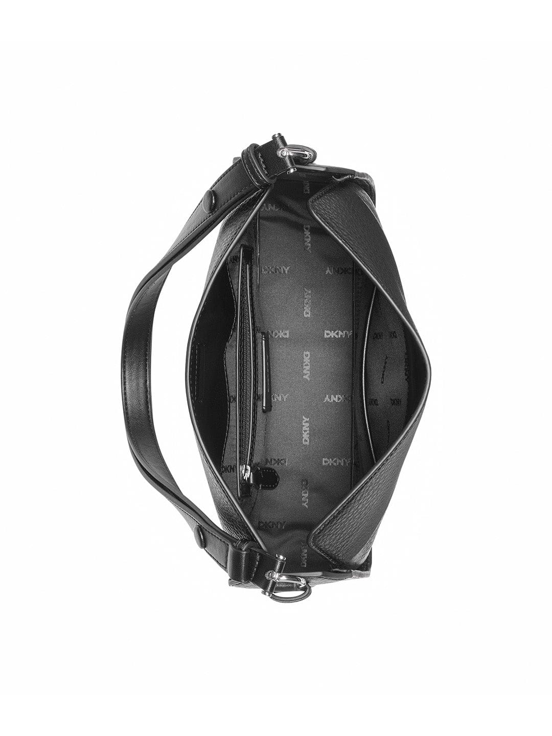 DKNY Women Black Solid Shoulder Bags - Image 6