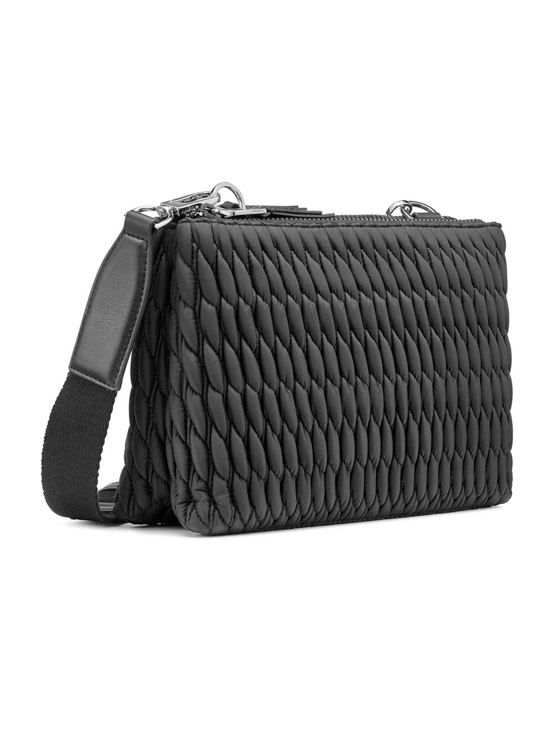 DKNY Women Black Solid Crossbody Bags - Image 2