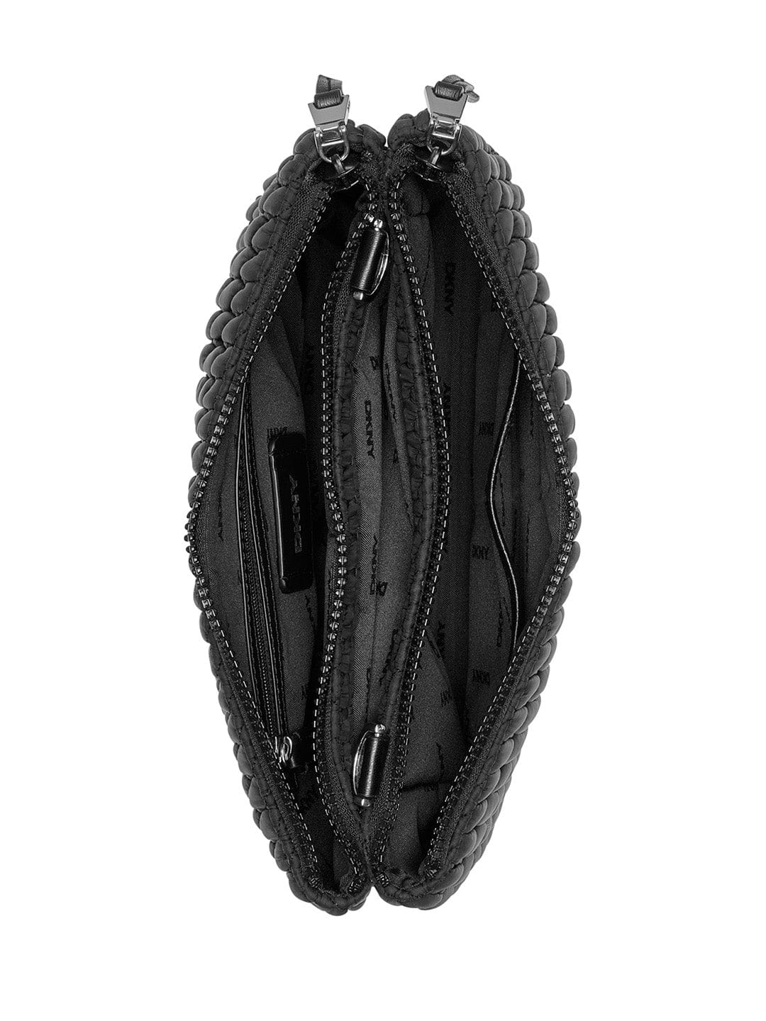 DKNY Women Black Solid Crossbody Bags - Image 6